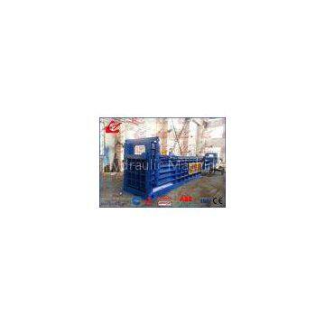 125 Ton Horizontal Baler Waste PET Bottle Baling Machine For Plastic Bottles And Cartons