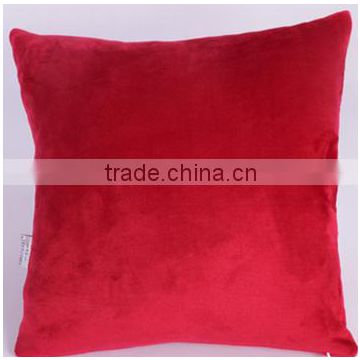 2014 Xinbo simple thick both side coral fleece cushion cover