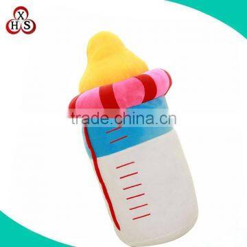 custom stuffed plush baby milk bottle toys baby toys wholesale 2016