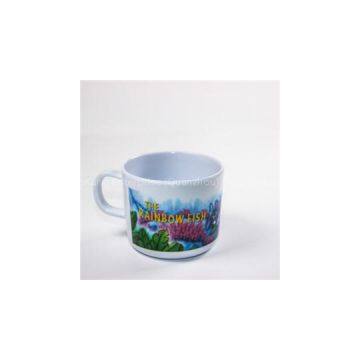 Plastic Melamine Toddler Cup Mug With Handle For Promotional Items