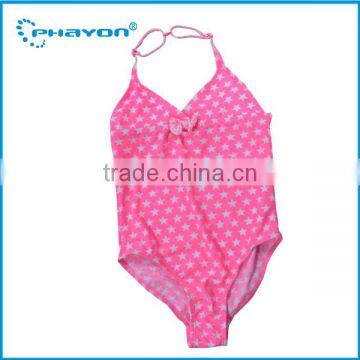 < OEM> Child baby One Piece Fashion Model Dresses swimsuit for one piece swimwear