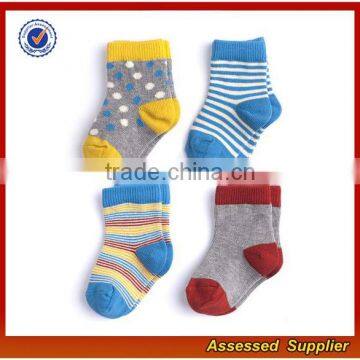Wholesale Custom Girl and Boy Cotton Socks for Baby JH57 photo-2