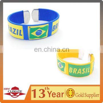 Fans bracelet,promotion bracelets,hot sell bangle,2014 world cup bangle