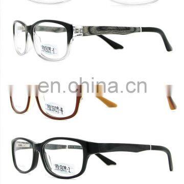 men stylish square frame glasses wooden eyewear acetate optical frame