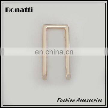 fashion light-gold zinc alloy metal buckle for handbags