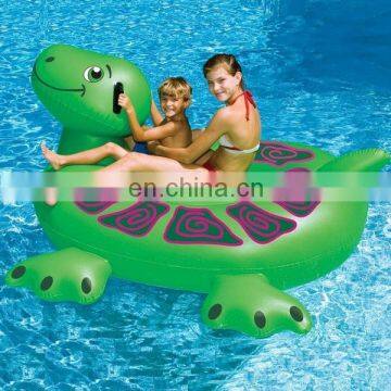 Ride-On swan inflatable turtle float toy