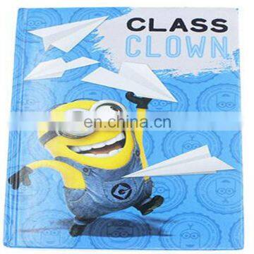 China book printing supplier custom perfect binding hardcover notebook for studfent use