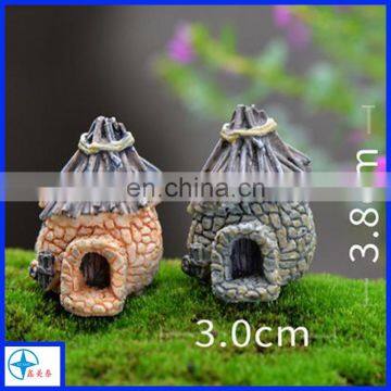 Custom resin mini fairy garden house for sale