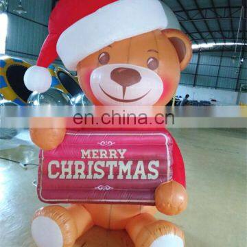 Outdoor Christmas decorations inflatable polar bear