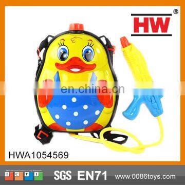 Chenghai children hot water spray gun with duck type backpack