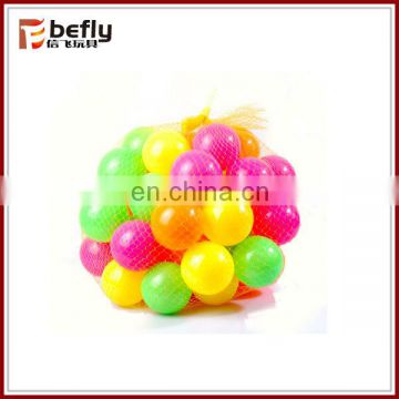 7cm 50pcs 5 color mixed PE plastic play pit balls