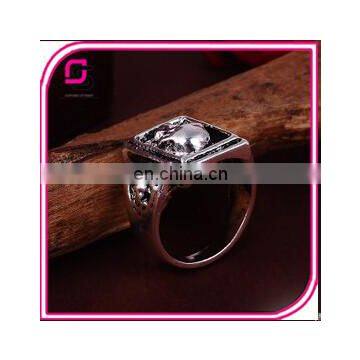 2015 Newest Stainless Steel Devil Skull Ring Fahion Custom Made Skull Ring photo-3