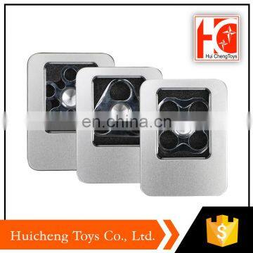 Shantou factory platinum metal finger spinner mini with high quality