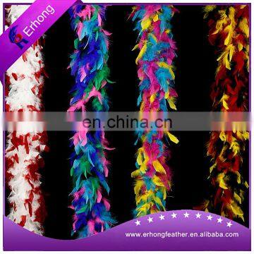 Factory Wholesale Colorful Chandelle Feather Boas