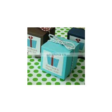 Personalized Party Theme Cube Favor Box