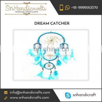 Blue Color Attractive Widely Selling Dream Catcher for Decoration