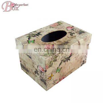 Decorative Tissue Custom Paper Tissue Covered box Wholesale