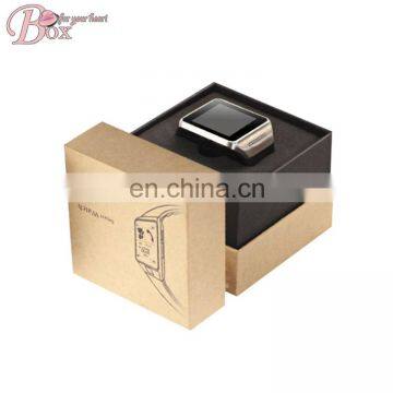 Men's Watch Mini Square Gift Jewelry Box with Lid