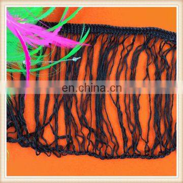 2015 Fashion rayon fringe /rayon chainette tassel for dresses/suit/bag with high quality