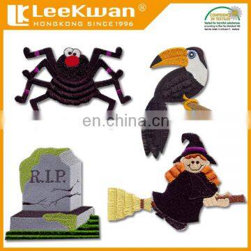 Halloween Embroidered Fringe Patch and 3D embroidery Patch for Kids