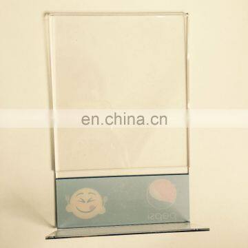 Restaurant Plastic Table Stand Menu Holder