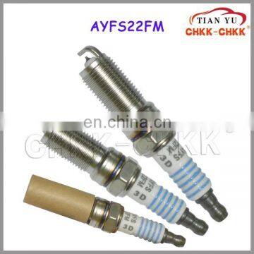 Platinum spark plugs AYFS22FM equal to motorcraft SP-411