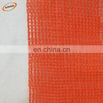 100% HDPE Orange safety net fall prevention with promotional price