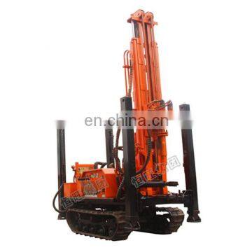 Crawler mounted surface mining borehole pneumatic rock bolt drilling rig