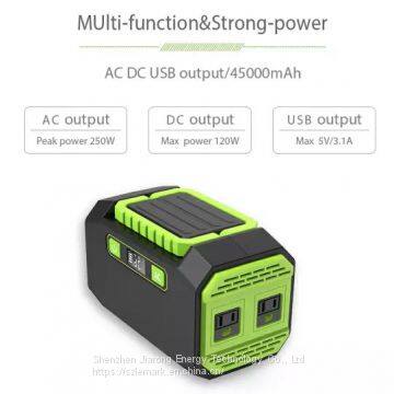 Outdoor Generator 45000mAh Lithium Battery Storage Power Station 150W Portable Solar Generator for Camping photo-4
