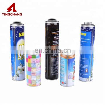 Dia 65mm empty aerosol spray snow can