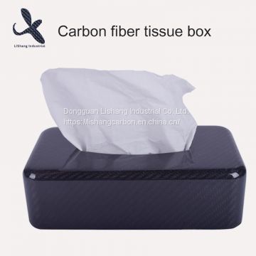 Carbon Fiber Tissue Box Tissue Holder