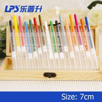 LPS Stationery New Supplies PP Box Pack Colorful Non-Toxic Twistable Crayon Set photo-4