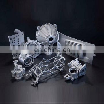 Metal SLM 3D Printing Car Spare Parts Prototype 500C Temperature resistance Titanium 3D Printing Exhaust Manifold of Engine