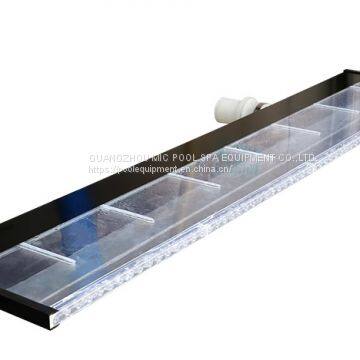 Swimming Pool Waterfall With Multi-color LED photo-3