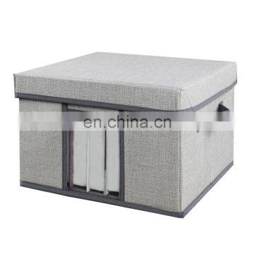 2020 new Collapsible Fabric Storage Bins Boxes Customized Non-woven scatola di immagazzinaggio