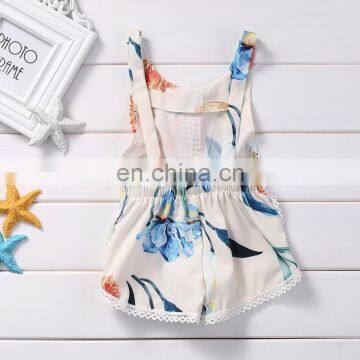Light Color Floral Pattern Baby Girl Knitted Romper Tassel Accessories Soft and Comfortable Wholesale Price Jumpsuit photo-2