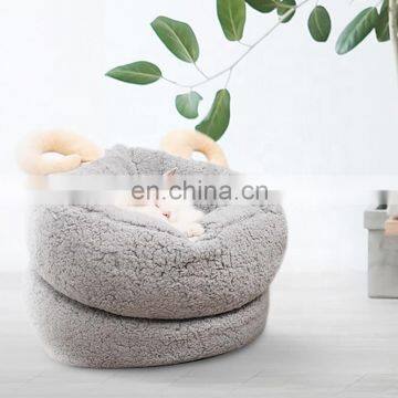 Creative Pet Bed Soft Fleece Cat Bed, Warmer and Softer for Cat and Small Dog photo-3