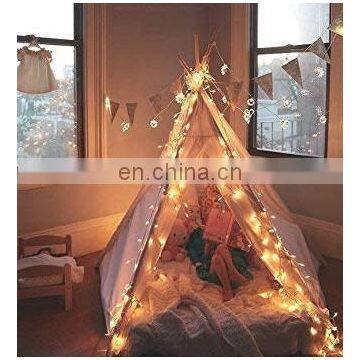 Kids Teepee Decorations Party Decor Starry String Lights Battery Power Led Lights Warm White Decorative Lights photo-6