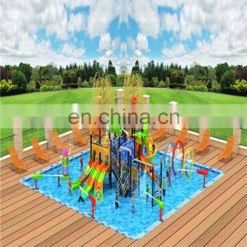 The Newest Style High End Quality Outdoor Water Park Equipment Plastic Slide