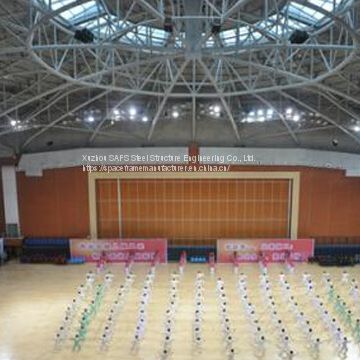 Nanjing Finance and Economics School Fuzimiao Campus Basketball Court Space Frame Roof Project