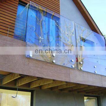 Balcony Tempered Fence Glass Panel photo-2