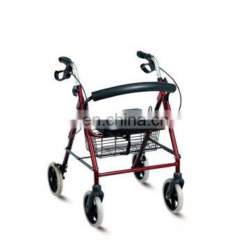 Walking Aids Portable Drive Rollator Aluminum Walker With Wheels for Adults photo-4