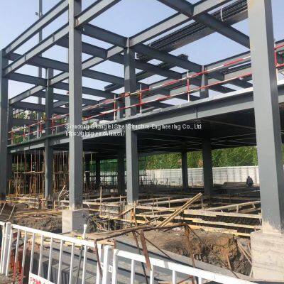 Steel Frame Structure Prefabricated Light Steel Structure Muti Storey Workshop photo-2