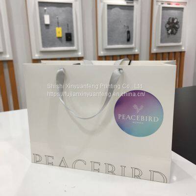 Custom Kraft Paper Bag for Clothing Shopping Gift photo-2