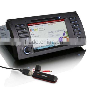 Erisin ES7053B 7" Special Car Audio DVD Player Dual Core for X5 E53 2002 photo-3