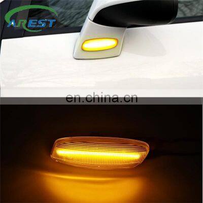 1 Set Dynamic LED Side Marker Lights Turn Signal Light Blinker For Citroen C3 C4 C5 DS3 DS4 For Peugeot 207 308 3008 5008 RCZ