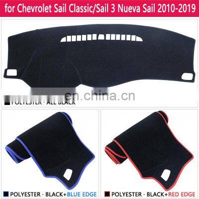 for Chevrolet Sail Classic 2010~2019 Anti-Slip Mat Dashboard Cover Pad Sunshade Dashmat Carpet Car Accessories New Nueva Sail 3 photo-3