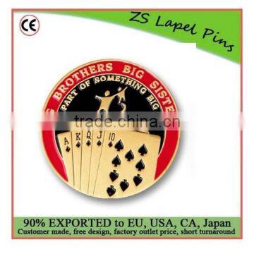 Free artwork design custom metal poker chips