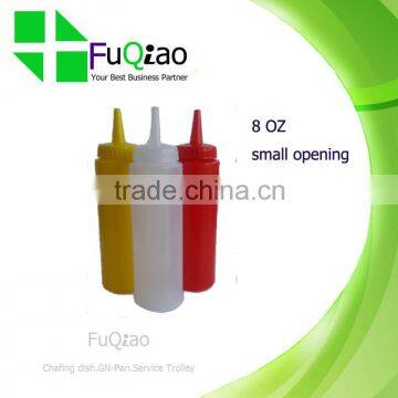 8OZ Food Grade Plastic Squeeze Sauce Bottle