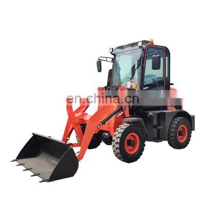 Low-Consumption loader 800kg china zl08f articulated mini wheel loader